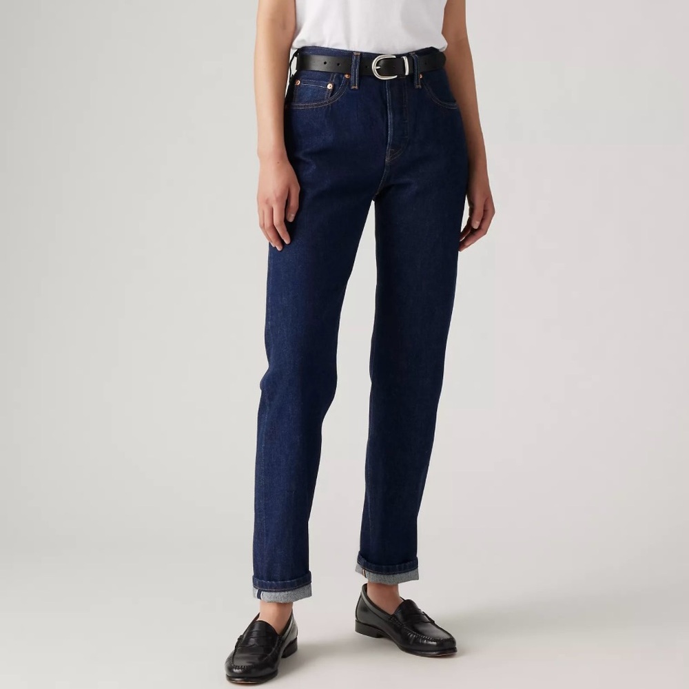 Levi's Blue Straight Leg Jeans Classic Denim